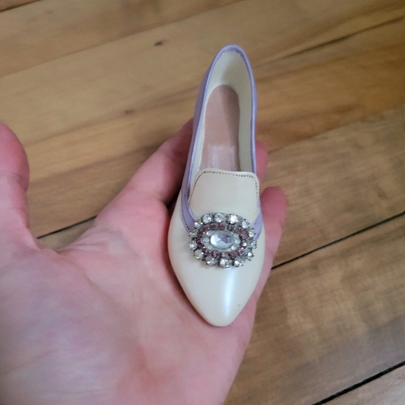 Vintage 1998 Just the Right Shoe Jeweled Heeled Pump Collectible Figurine - Picture 4 of 8